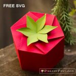Free template SVG gift box