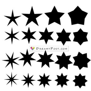 stars shapes