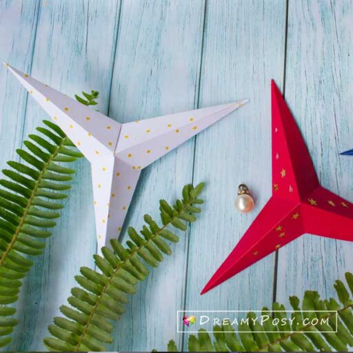 3D paper ornaments templates DreamyPosy templates 3D paper ornaments templates DreamyPosy templates